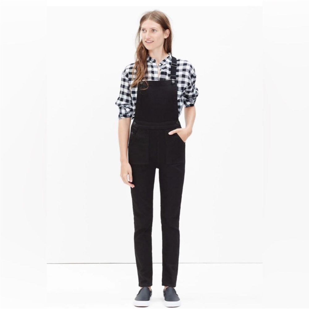 Madewell skinny overalls